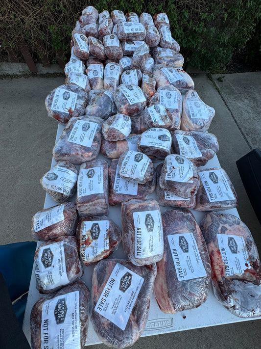 1/4 Pasture Raised and Finished Black Angus Cow