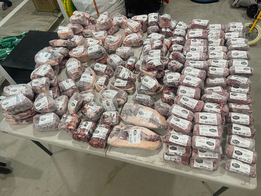 Whole Pasture Raised and Finished Angus Beef Cow